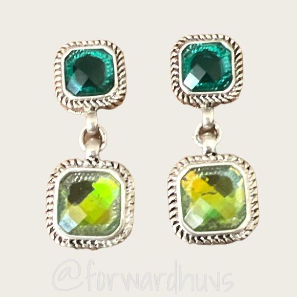 Napier Pierced Dangle Earrings - Picture 1 of 8